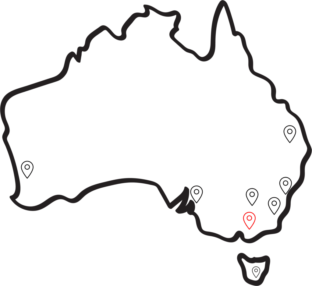 melbourne map