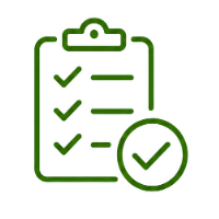 3 | Spiffy Clean - Commercial & Office Cleaning Services | Spiffy Clean - Commercial & Office Cleaning Services Clipboard with a list of three checked items and a large checkmark in a circle indicating a completed checklist